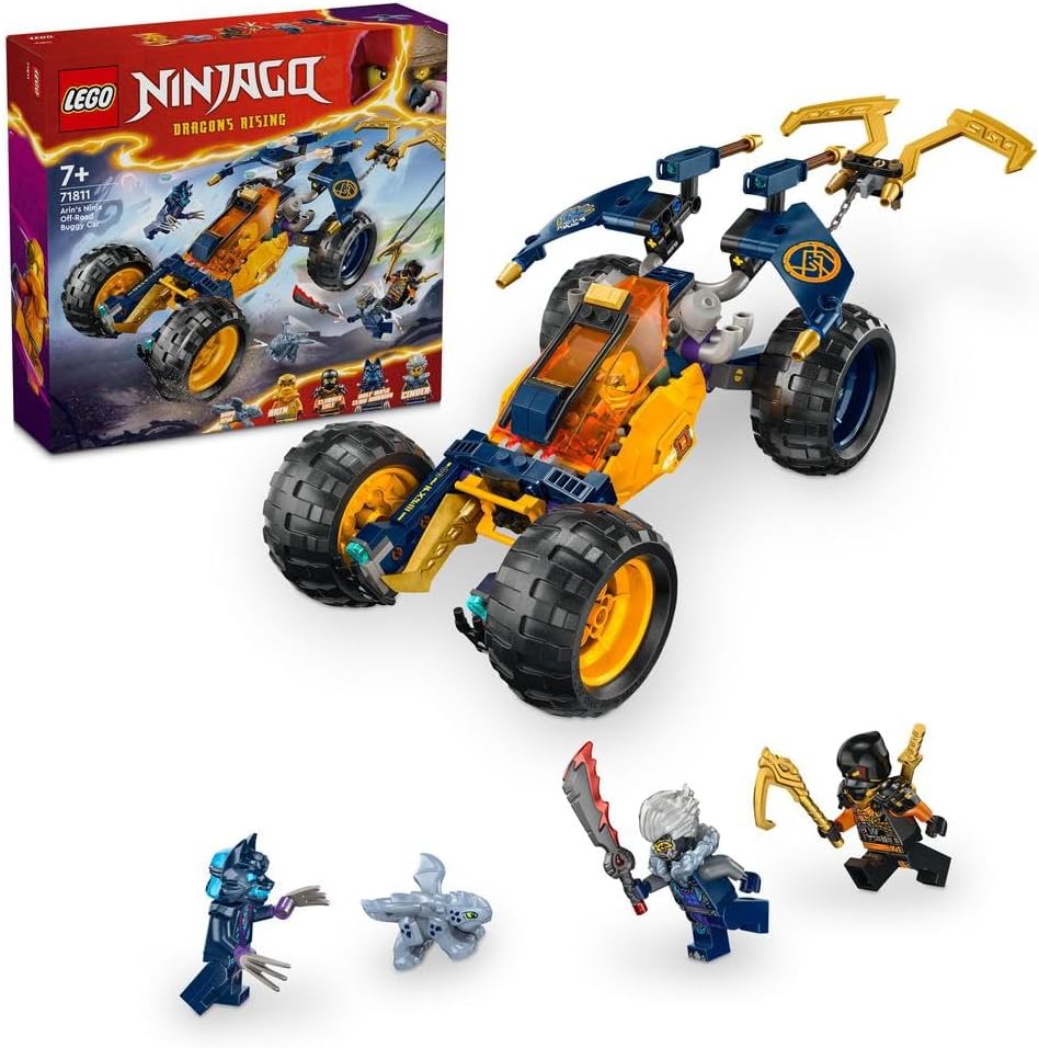 LEGO نينجاغو سيارة أرين برّية 71811 – مغامرة نينجا