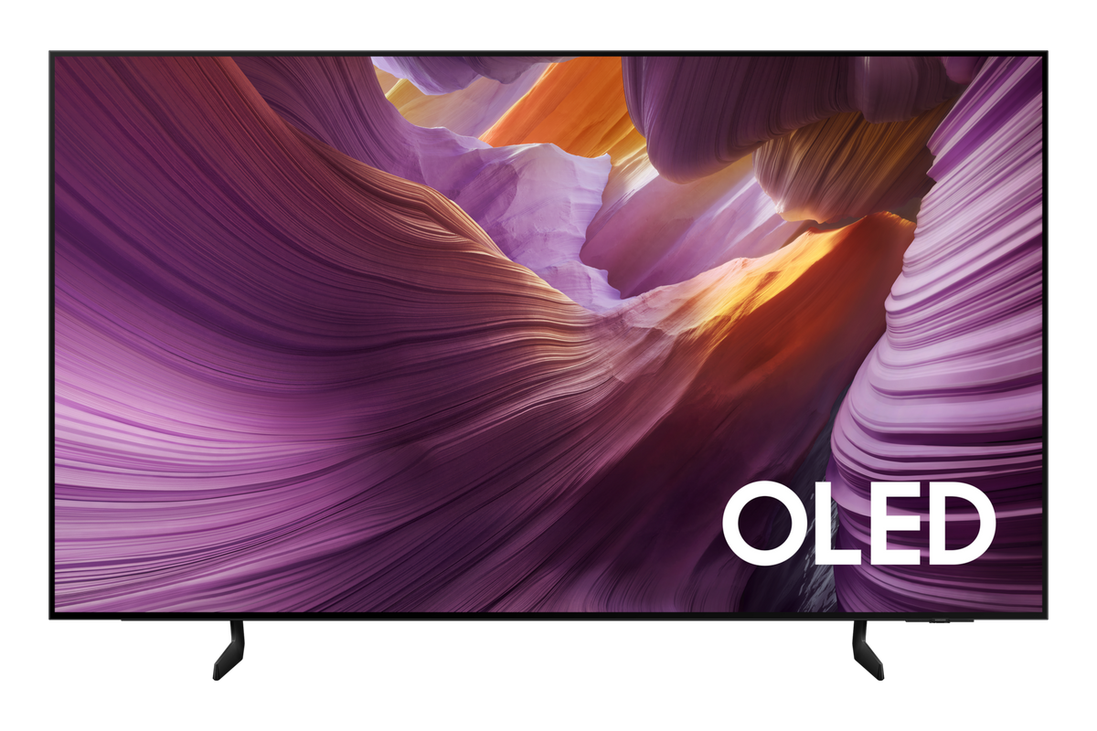 Samsung QA83S85FAEXTW 83 inch OLED 4K Smart TV Black — Front View
