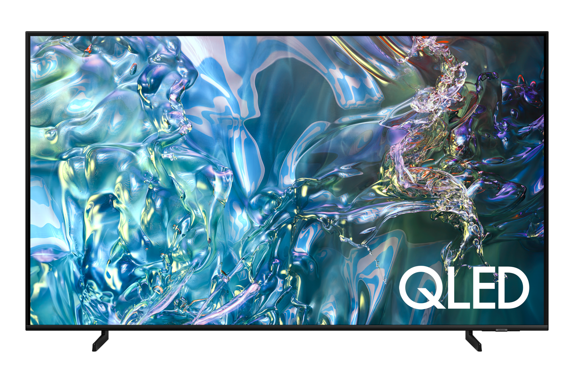 Samsung QA85Q60DAUXTW 85 inch QLED 4K Lite Smart TV Black — Front View