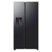 Samsung RS70F64K1FJO Side by Side Refrigerator 617L Black Doi — Front View
