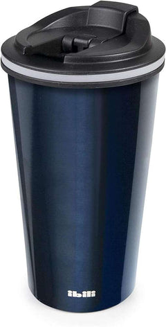 مطرة Ibili Vaso 410 مل أزرق – حافظ على مشروباتك ساخنة