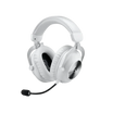 Logitech G PRO X 2 LIGHTSPEED Wireless Gaming Headset – Detachable Mic – White – 981-001269