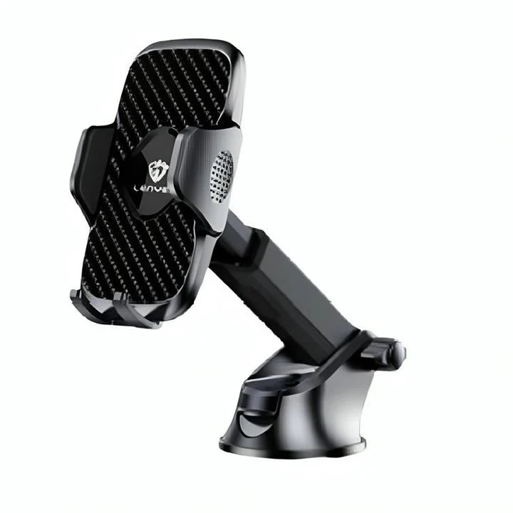 LENYES CR121 Magnetic Car Phone Holder – Black & Compact