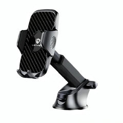 LENYES CR121 Magnetic Car Phone Holder – Black & Compact