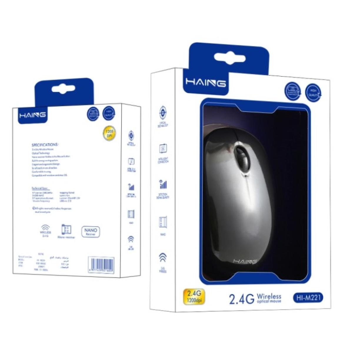Haing HI-M221 2.4G Wireless Optical Mouse