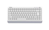 Meetion BTK500 Streamlined Dual-Mode Compact Wireless Keyboard - White