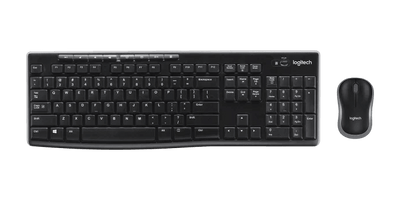 مجموعة لوحة المفاتيح والماوس اللاسلكية Logitech MK270