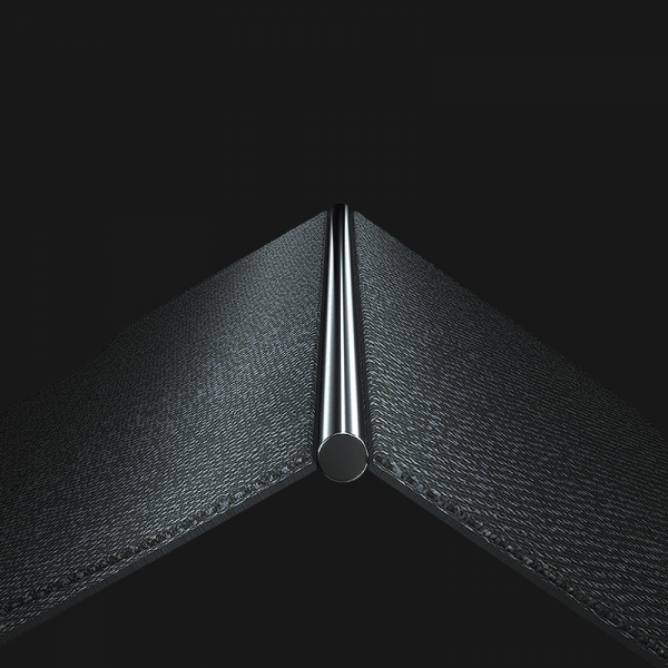 حافظة لوحة مفاتيح ويوو ماج تاتش  مقاس 10.2 بوصة/10.5 بوصة - أسود