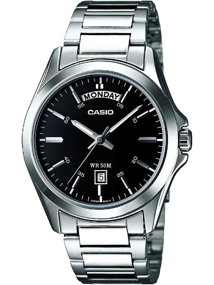 Casio Classic Silver Watch MTP1370D-1A1