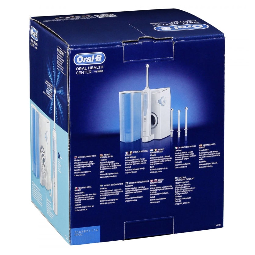 Oral-B فلوسر مائي بنظام نفث المياه و4 رؤوس بديلة