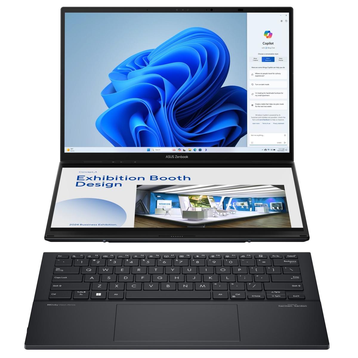 ASUS Zenbook Duo OLED Dual 14" Touch i9 32GB 2TB SSD