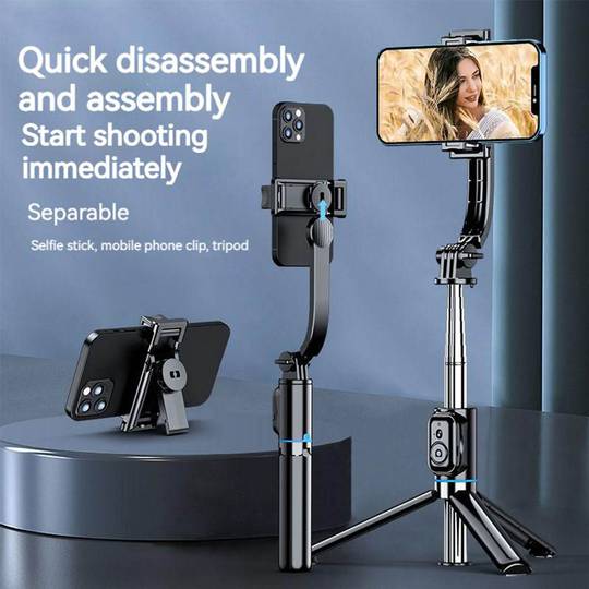Awei Bluetooth Foldable Selfie Stick Tripod with Remote Control