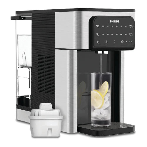 مبرد مياه فيليبس سعة 2.8 لتر، 6 درجات حرارة، مايكرو إكس كلين