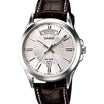 CASIO Men's Leather Analog Watch MTP-1381L-7A