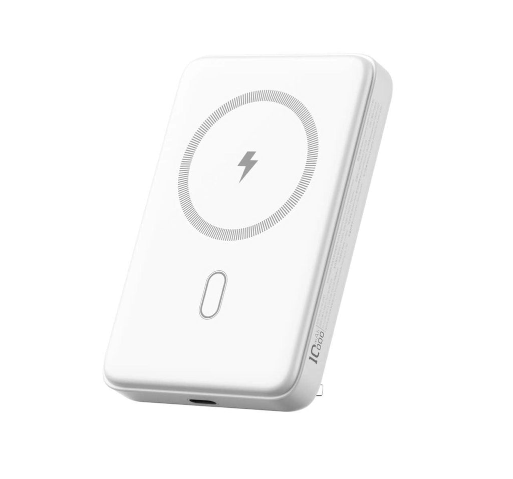 باور بانك لاسلكي مغناطيسي من ويوو مع حامل بقوة 10000 مللي أمبير في الساعة