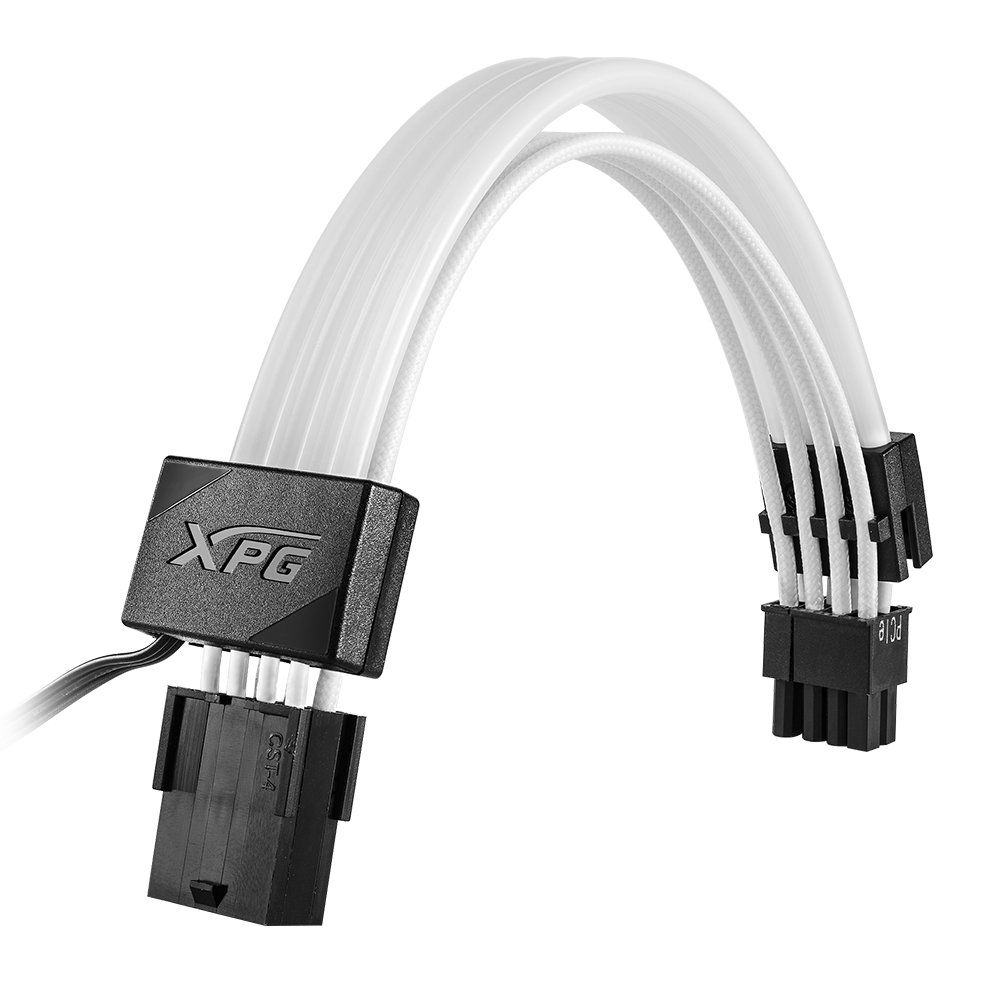 XPG Prime ARGB 8 PIN (6+2) VGA Extension Cable (ARGBEXCABLE-VGA-BKCWW)