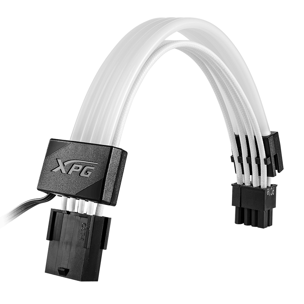 كابل تمديد VGA XPG Prime ARGB 8 PIN (6+2) (ARGBEXCABLE-VGA-BKCWW)