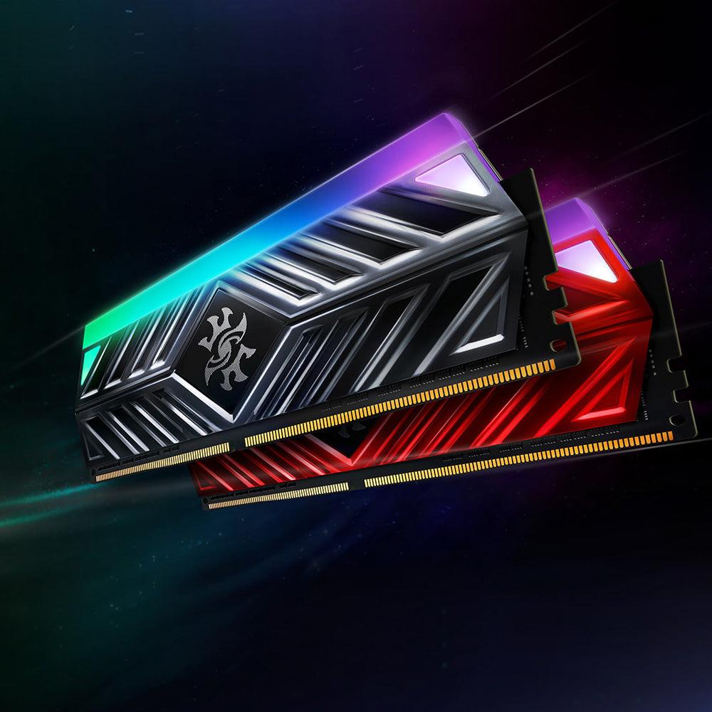مجموعة ذاكرة XPG SPECTRIX D41 DDR4 SDRAM سعة 32 جيجابايت (2 × 16 جيجابايت)