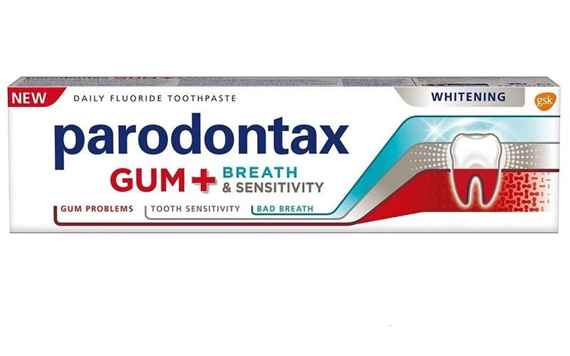 معجون أسنان بارودونتكس للثة والحساسية 75 مل – حماية وتنفس منعش