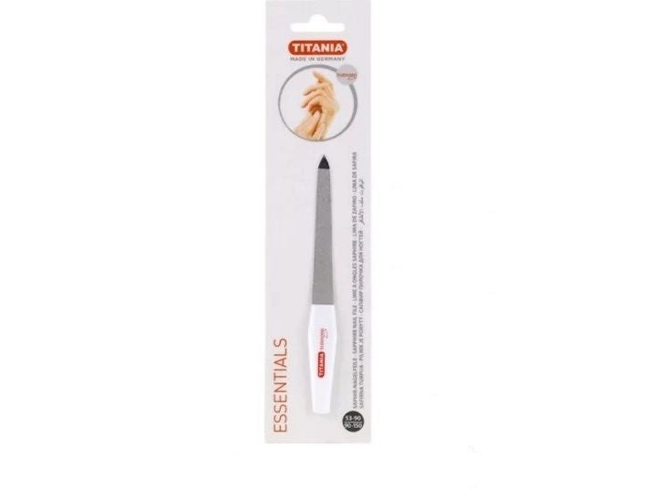 Titania Sapphire Nail File 4” – Model 1040, Made in Germany