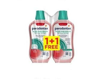 Parodontax Mouthwash 2×300ml – Daily Gum Care Fresh Mint