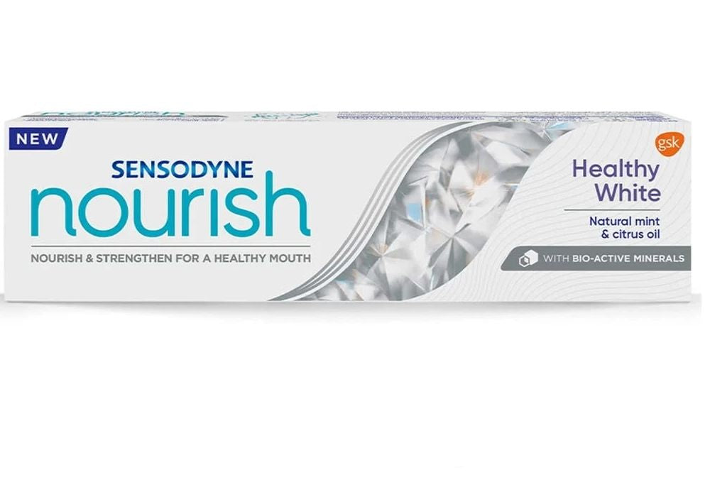Sensodyne Nourish Toothpaste 75ml | Strengthens & Protects Sensitive Teeth