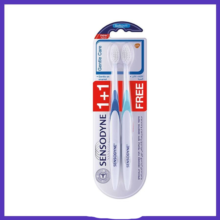 Sensodyne Soft Toothbrush 1+1 Free – Gentle Gum Care