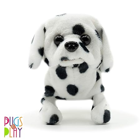 دمية Pugs At Play Spotty - كلب دالميشن تفاعلي للأطفال