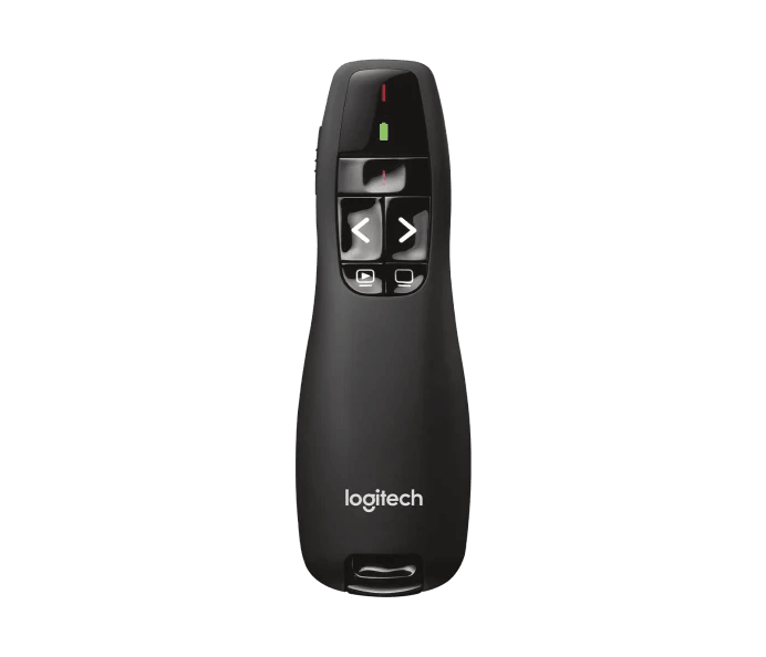 جهاز عرض لاسلكي Logitech R400، جهاز عرض لاسلكي مع مؤشر ليزر