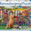 أحجية Ravensburger 500 قطعة - كلاب لطيفة في الحديقة