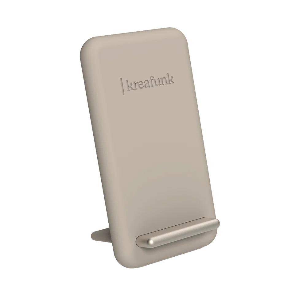 Kreafunk reCHARGE 15W Wireless Charging Dock – Ivory Sand