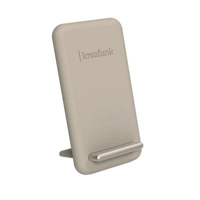 Kreafunk reCHARGE 15W Wireless Charging Dock – Ivory Sand