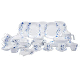 Royalford RF9760 Opalware 97-Piece Elegant Dinner Set