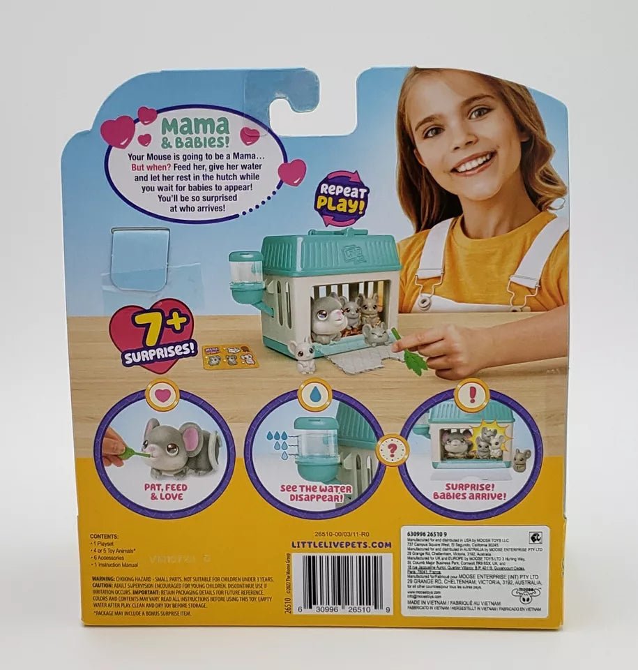لعبة Mama Surprise S2 Mini - Little Live Pets | مفاجأة ولادة الفئران