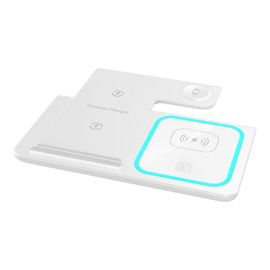 Lenyes PW302 – Foldable Wireless Charging Stand (White)