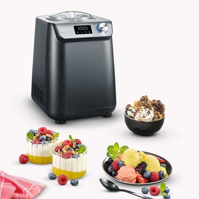 Severin Ice Cream Maker - 130W, 1.2L Active Cooling