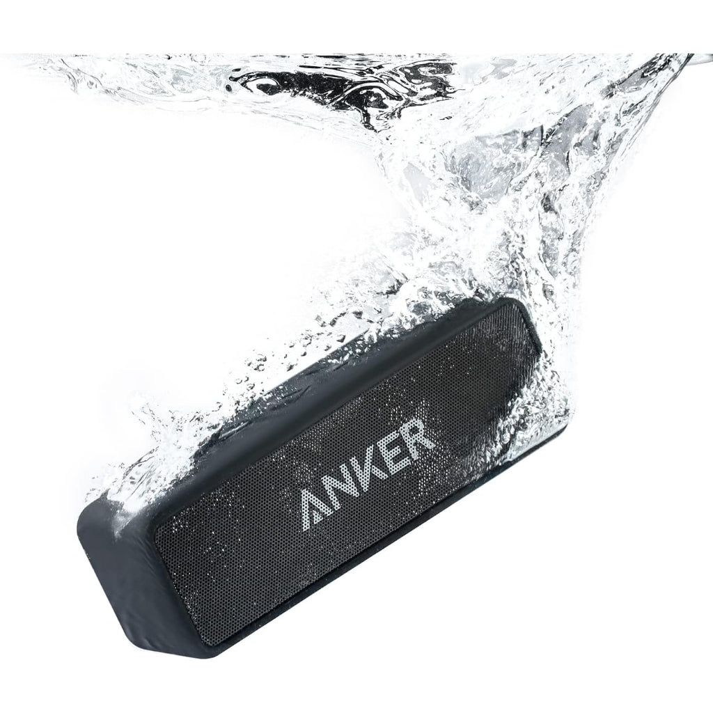 Anker Soundcore 2/ 12W Stereo/ Bluetooth 5/ IPX7/ 24-Hour Playtime - Black