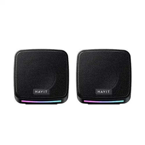سماعات Havit SK764 RGB – صوت استريو وإضاءة ألعاب رائعة