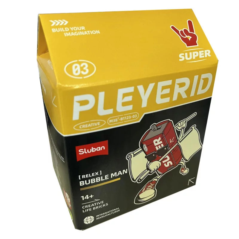 مجموعة بناء Sluban Bubble Man Pleyerid - M38-B1123-03