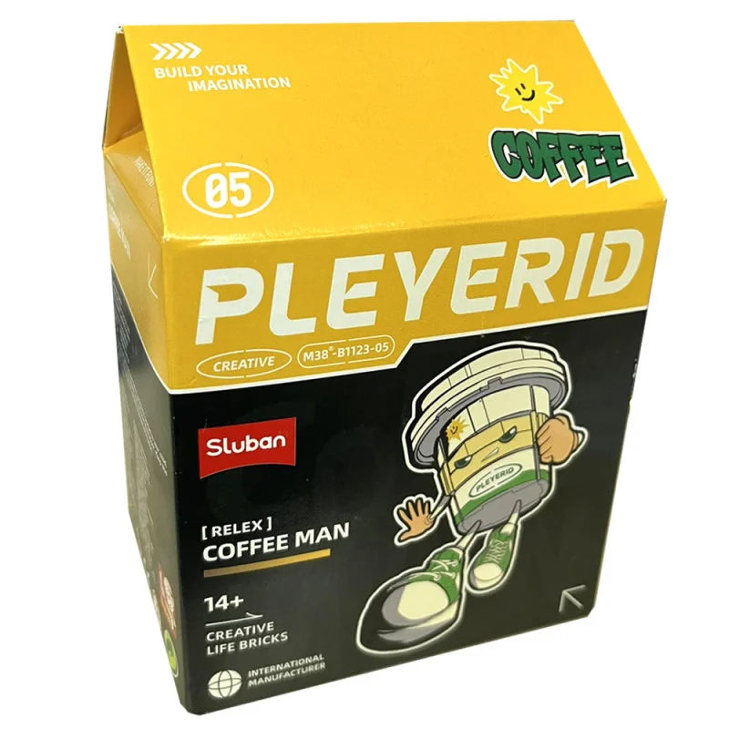 مجموعة Sluban رجل القهوة Pleyerid - M38-B1123-05