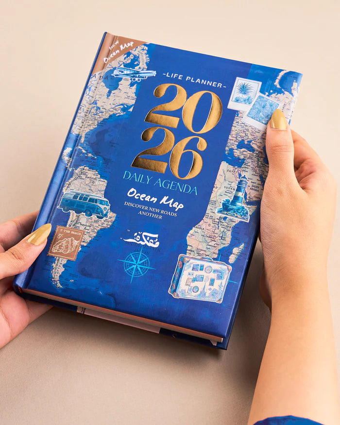 أجندة 2026 فقط - خريطة المحيط