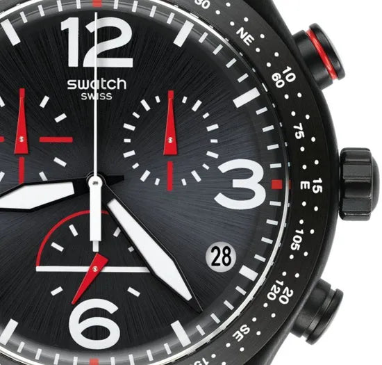 Swatch Men Watch BLACK IS BACK YVB403