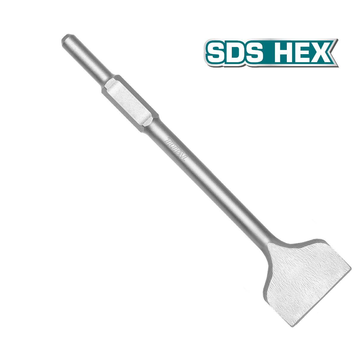 TOTAL Hex Chisel 30x410x100mm Flat (TAC1532302)