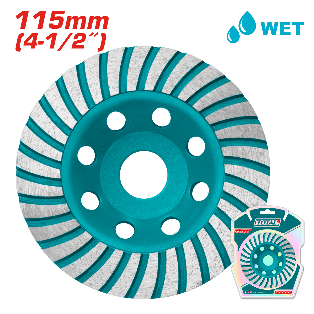 TOTAL Diamond cup wheels (TAC2411151)