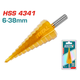 TOTAL Step drill bit Size:6-38mm (TAC7563801)