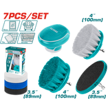 TOTAL Cleaning brush set 7 Pcs (TACB0701)