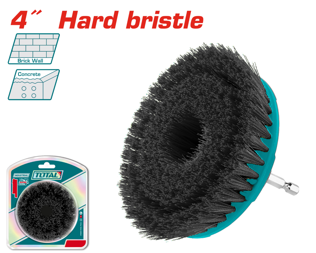 TOTAL Hard bristle brush 4" (TACH1401)
