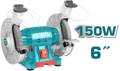 TOTAL Bench grinder "6 - 150W (TBG15015)