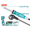 Total TET1406 40W Electric Soldering Iron – Straight Design