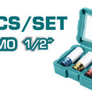 1/2" Box Set | 3 Hex Pieces by Total (THMLNS031)